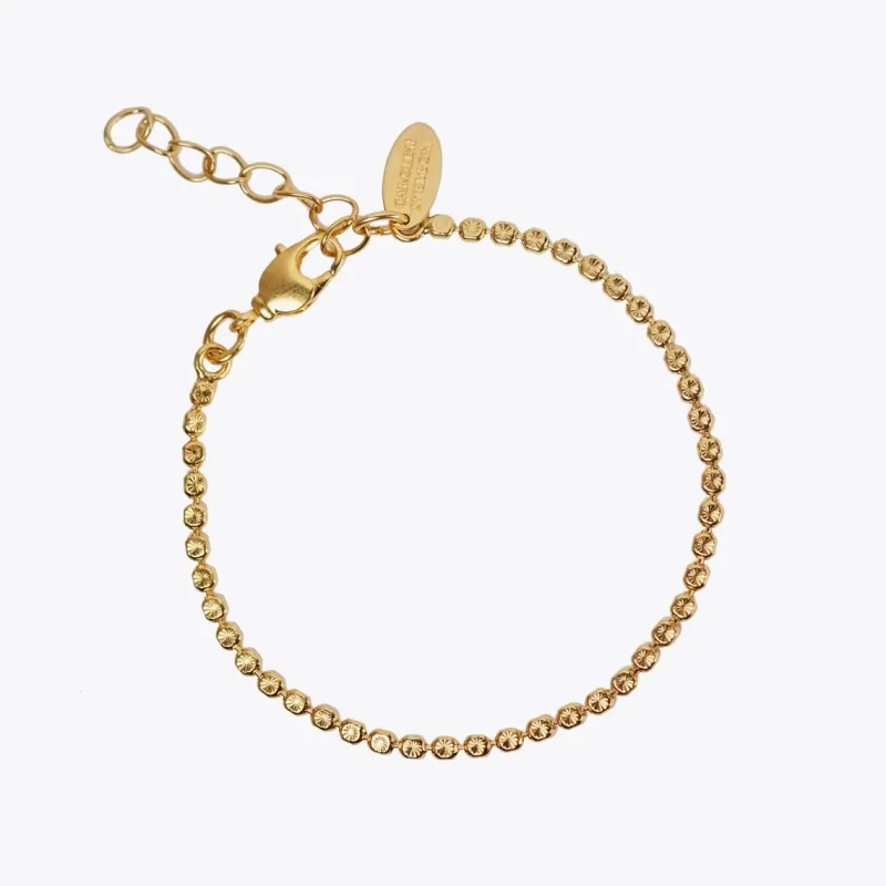 Caroline Svedbom Armband Caroline Svedbom Diamond Chain Armband Guld