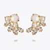 Caroline Svedbom Electra Örhängen/ Pearl + Crystal (Guld)