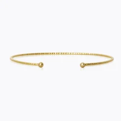 Caroline Svedbom Armband Caroline Svedbom Evita Plain Armband (Guld)
