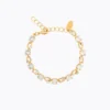 Caroline Svedbom Armband Caroline Svedbom Fay Armband, Crystal – Guld