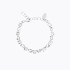 Caroline Svedbom Armband Caroline Svedbom Fay Armband, Crystal – Rhodium