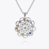 Caroline Svedbom Florence Halsband / Rainbow Combo (Rhodium)