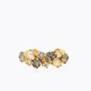 Caroline Svedbom Gabriella Ring, Black Golden Combo – Guld