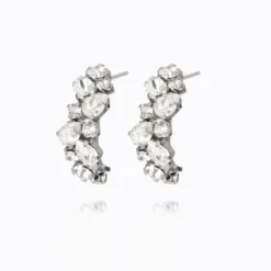Caroline Svedbom Gabriella Örhängen/ Crystal (Rhodium)