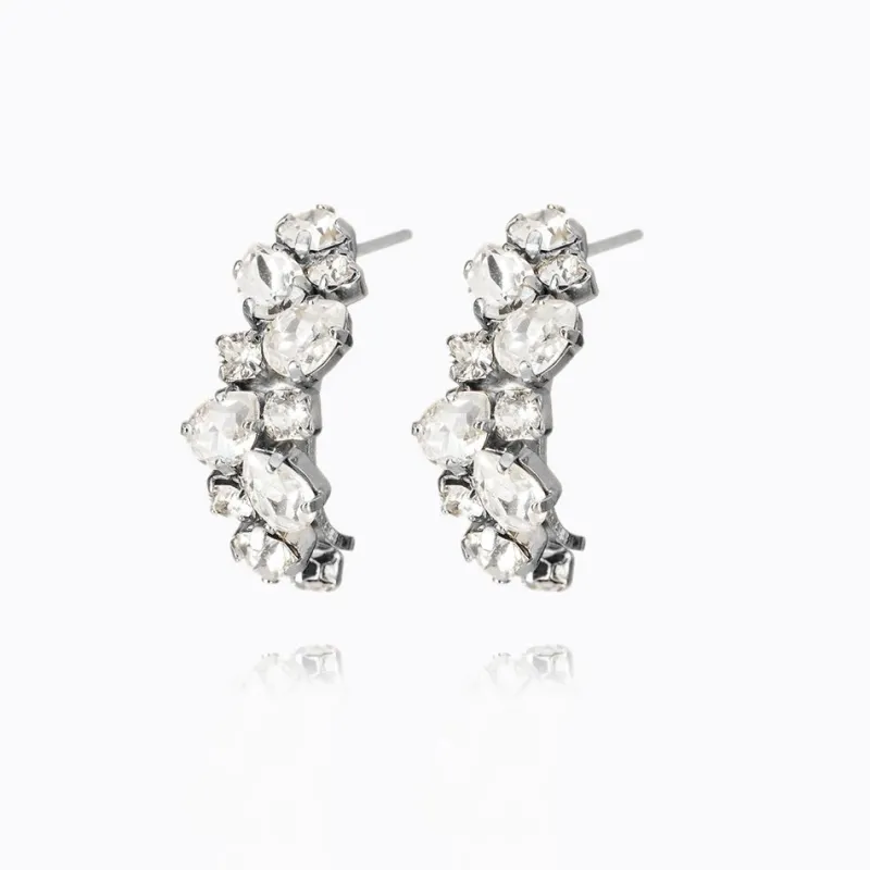 Caroline Svedbom Gabriella Örhängen/ Crystal (Rhodium)