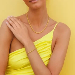 Caroline Svedbom Armband Caroline Svedbom Gemma Armband (Guld)
