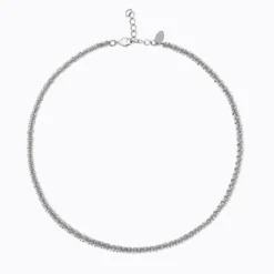 Caroline Svedbom Gemma Halsband (Rhodium)