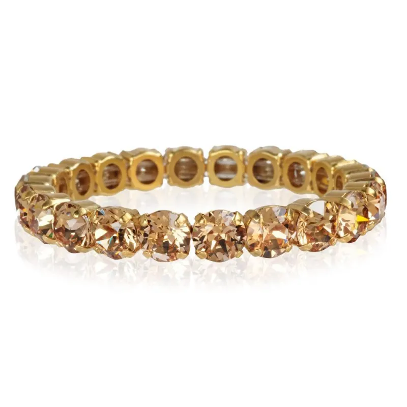 Caroline Svedbom Armband Caroline Svedbom Gia Strech Armband Guld / Light Colorado Topaz