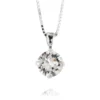 Caroline Svedbom Halsband Classic Stud Crystal (Rhodium)