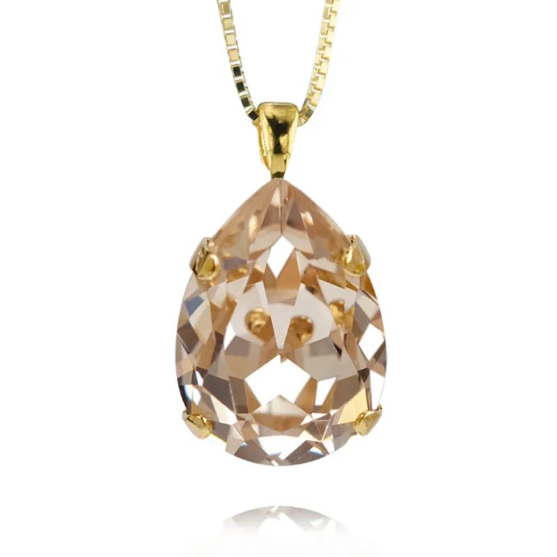 Caroline Svedbom Halsband Classic Drop Silk (Guld)