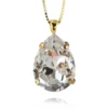 Caroline Svedbom Halsband Classic Drop Crystal (Guld)