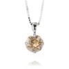Caroline Svedbom Halsband Classic Stud Golden Shadow (Rhodium)