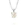 Caroline Svedbom Halsband Heart Crystal (Rhodium)