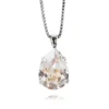 Caroline Svedbom Halsband Mini Drop Crystal (Rhodium)