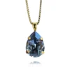 Caroline Svedbom Halsband Mini Drop Denim Blue (Guld)