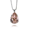 Caroline Svedbom Halsband Mini Drop Vintage Rose (Rhodium)