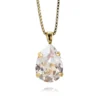 Caroline Svedbom Halsband Mini Drop Crystal (Guld)