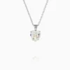 Caroline Svedbom Halsband Caroline Svedbom Heart Halsband/ Crystal – Rhodium
