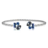 Caroline Svedbom Armband Caroline Svedbom Isa Armband Rhodium / Blue Combo