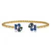 Caroline Svedbom Armband Caroline Svedbom Isa Armband Guld / Blue Combo