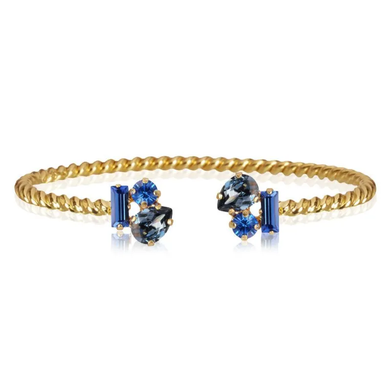 Caroline Svedbom Armband Caroline Svedbom Isa Armband Guld / Blue Combo