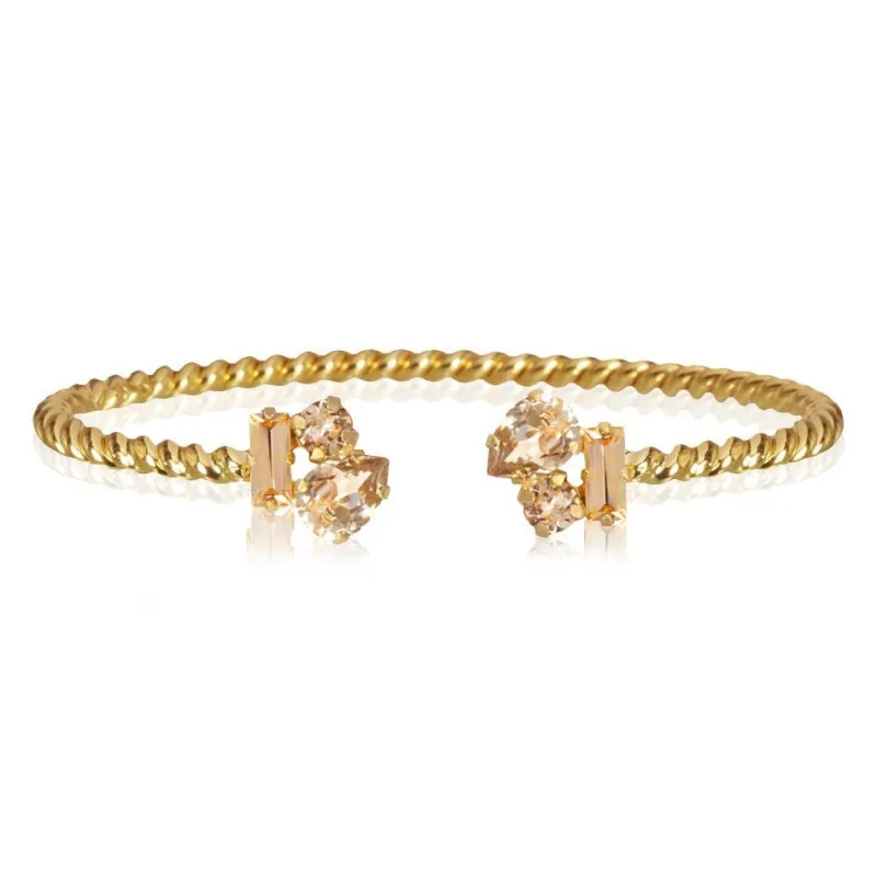 Caroline Svedbom Armband Caroline Svedbom Isa Armband Guld / Light Peach Combo