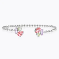Caroline Svedbom Armband Caroline Svedbom Isa Armband / Pastel Combo (Rhodium)