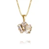 Caroline Svedbom Isa Halsband Guld / Crystal