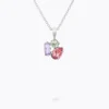 Caroline Svedbom Isa Halsband/ Pastel Combo (Rhodium)