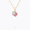 Caroline Svedbom Isa Halsband/ Pastel Combo (Guld)
