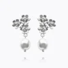 Caroline Svedbom Juni Örhängen / Pearl Crystal (Rhodium)