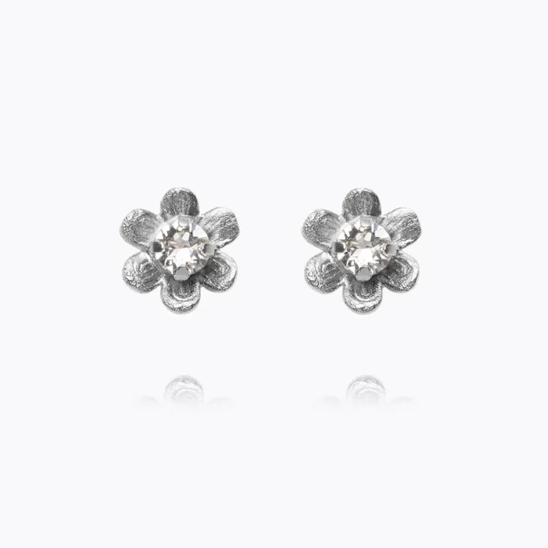 Caroline Svedbom Juni Stud Örhängen / Crystal (Rhodium)