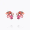 Caroline Svedbom Katie Örhängen / Coral Combo (Rhodium)