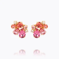 Caroline Svedbom Katie Örhängen / Coral Combo (Guld)