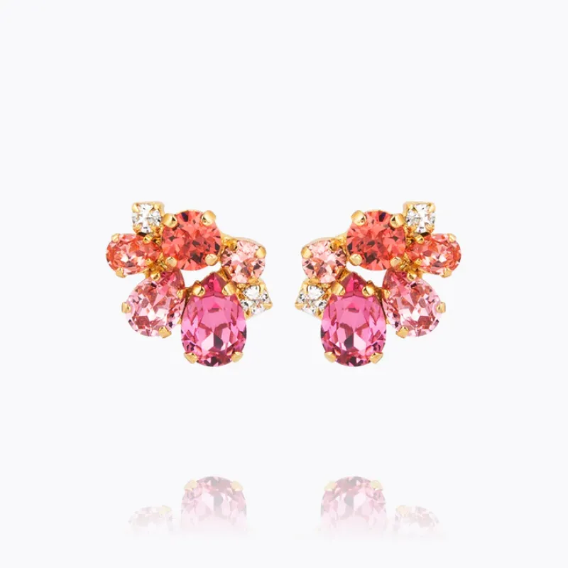 Caroline Svedbom Katie Örhängen / Coral Combo (Guld)