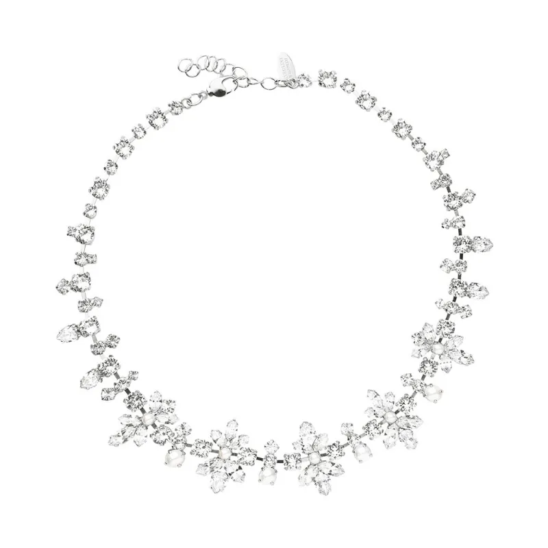Bridal Collection Caroline Svedbom La Vie En Rose Halsband / Pearl + Crystal (Rhodium)