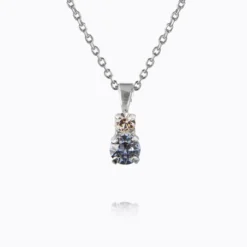 Caroline Svedbom Halsband Caroline Svedbom Leah Halsband/ Blue Combo (Rhodium)