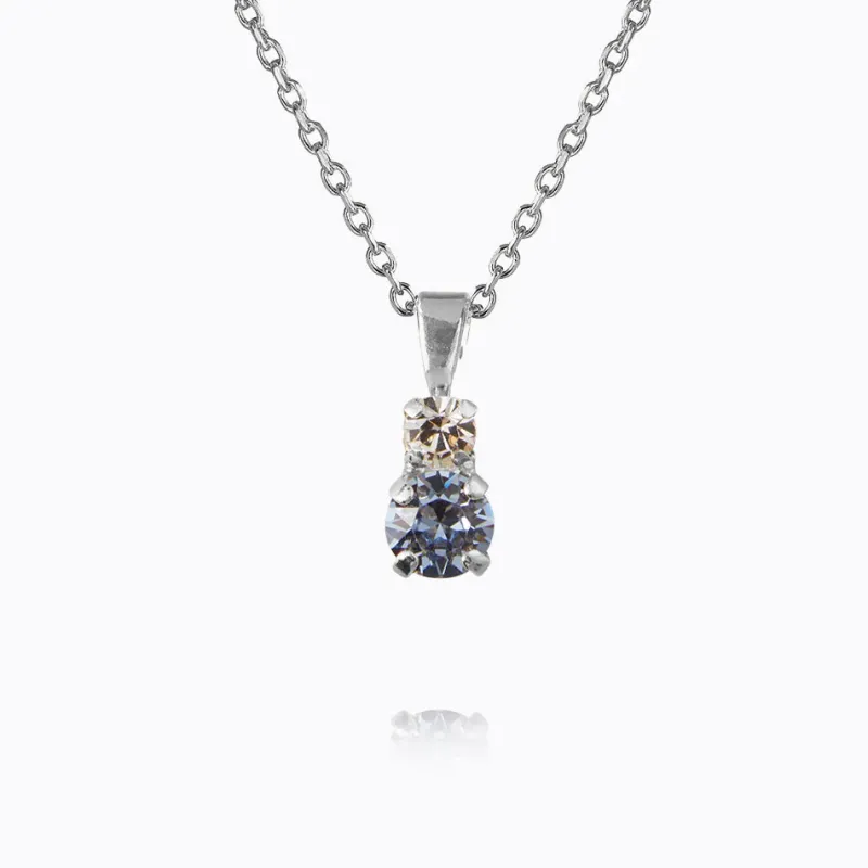 Caroline Svedbom Halsband Caroline Svedbom Leah Halsband/ Blue Combo (Rhodium)