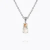 Caroline Svedbom Leah Halsband / Electric White Combo (Rhodium)