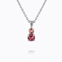 Caroline Svedbom Halsband Caroline Svedbom Leah Halsband/ Rose Combo (Rhodium)