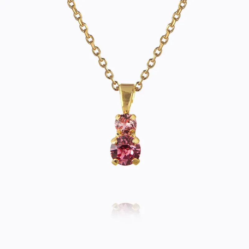 Caroline Svedbom Halsband Caroline Svedbom Leah Halsband/ Rose Combo (Guld)