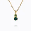 Caroline Svedbom Leah Halsband / Green Combo (Gold)
