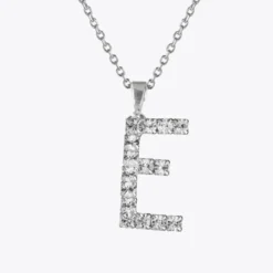 Caroline Svedbom Letter E Halsband/ Crystal