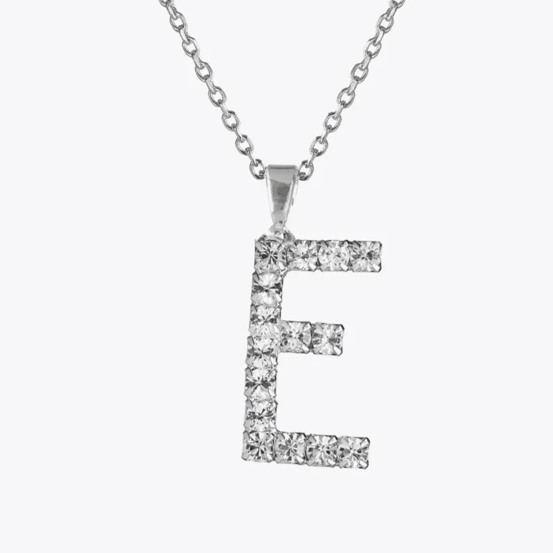 Caroline Svedbom Letter E Halsband/ Crystal