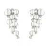 Bridal Collection Caroline Svedbom Little Miss Pearl Örhängen / Pearl + Crystal (Rhodium)