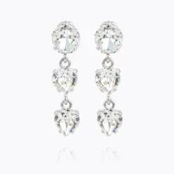Caroline Svedbom Örhängen Caroline Svedbom Love Edit Örhängen/ Crystal – Rhodium