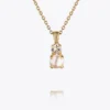 Caroline Svedbom Love Pearl Halsband / Pearl + Crystal (Guld)