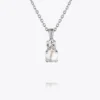 Caroline Svedbom Love Pearl Halsband / Pearl + Crystal (Rhodium)