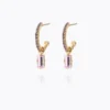 Caroline Svedbom Örhängen Caroline Svedbom Lucy Örhängen / Violet +Tanzanite – Guld