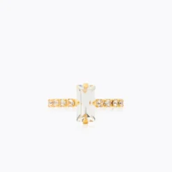 Caroline Svedbom Ringar Caroline Svedbom Lucy Ring / Crystal – Guld